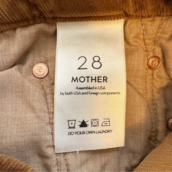 Mother Denim The Looker Crop Pant in Caramel Size 28 - Picture 10 of 14